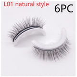 Reusable 3D Self-Adhesive Mink Lashes