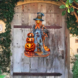 Decoración de puerta con calabaza de Halloween de G. DeBrekht - Decoración de Halloween - 8652796H