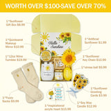 Sunflower Stainless Steel Cup Gift Set