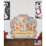 Decoración navideña para puerta de la Natividad "Pequeñas Bendiciones" de D. Gelsinger - 8461017H-0708