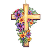 Adornos de madera con forma de cruz de la serenidad para el jardín de G. DeBrekht, decoración de Pascua y primavera - 8688168