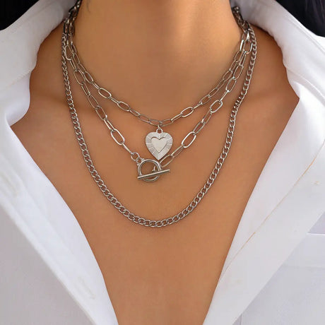 Vintage Ins Portrait Pendant Necklace Suit - Lootquake