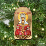 Saint Elena Religious Orthodox Sacred Icon Ornament - Inspirational Icon Décor - 87061