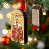 Saint Elena Religious Orthodox Sacred Icon Ornament - Inspirational Icon Décor - 87061