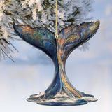Humpback Whale Tail Wooden Ornaments by G.Debrekht - Wildlife Holiday Décor - 8710104-1