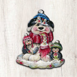 Christmas Dog Penguin Door Decor by Jamie Mills-Price - Pets Dog and Cats Decor - 8457503H