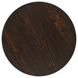 vidaXL Bistro Table Kitchen Bar Table Dining Room Table MDF and Steel Round