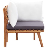 vidaXL 6 Piece Patio Lounge Set Solid Acacia Wood