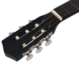 vidaXL Guitar Beginner Cutaway Guitar Acoustic Guitar with 6 Strings Basswood