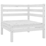 vidaXL Patio Furniture Set 5 Piece Garden Sectional Sofa Set Solid Wood Pine