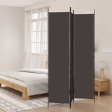 vidaXL Room Divider Folding Partition Privacy Screen for Home Office Fabric