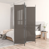 vidaXL Room Divider Folding Partition Privacy Screen for Home Office Fabric
