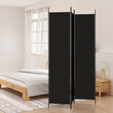 vidaXL Room Divider Folding Partition Privacy Screen for Home Office Fabric