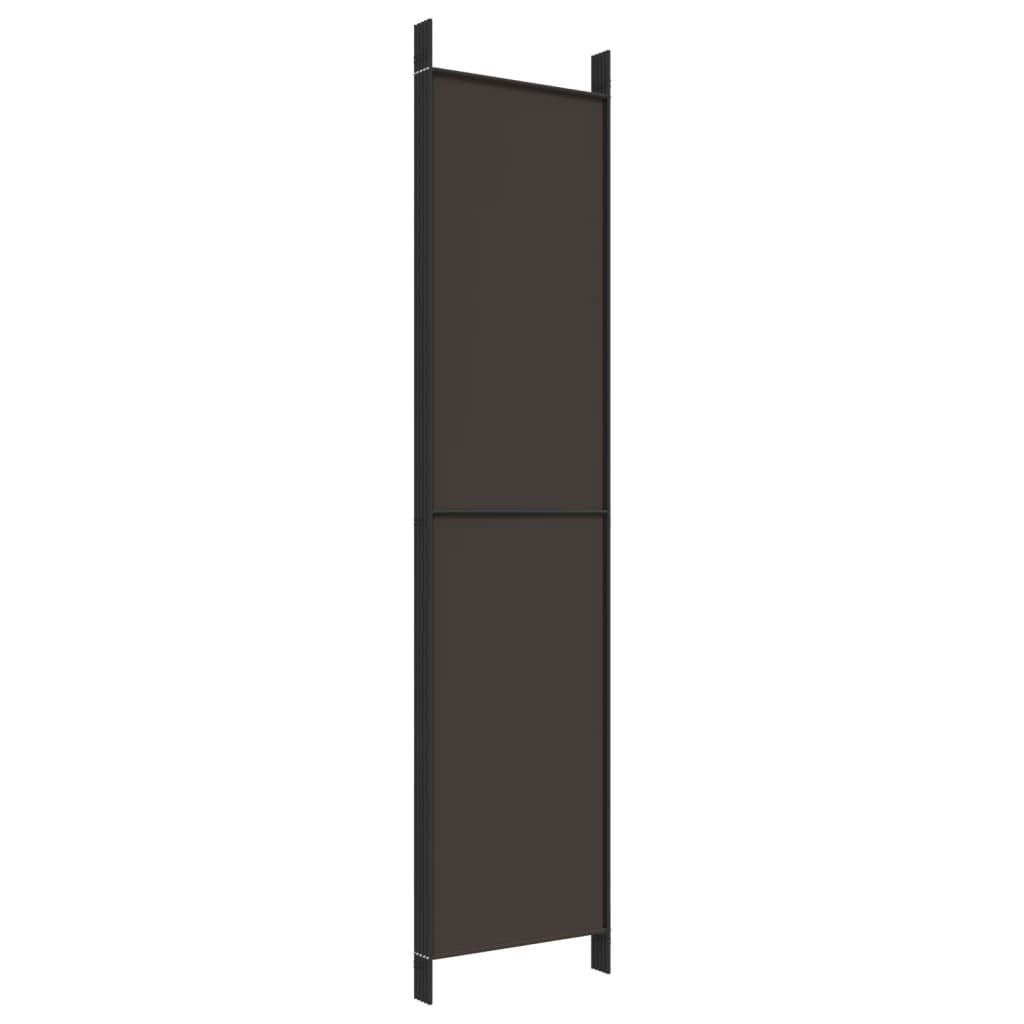 vidaXL Room Divider Folding Partition Privacy Screen for Home Office Fabric