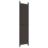 vidaXL Room Divider Folding Partition Privacy Screen for Home Office Fabric