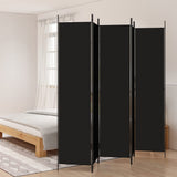 vidaXL Room Divider Folding Partition Privacy Screen for Home Office Fabric