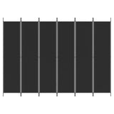 vidaXL Room Divider Folding Partition Privacy Screen for Home Office Fabric