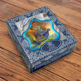 Peacock Princess Glass Ornament by Josephine Wall - Christmas Decor - 754-402-JW