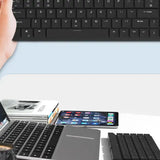 RK925 Bluetooth Mechanical Keyboard Low Axis Computer Cellphone Tablet Universal Keyboard - Lootquake