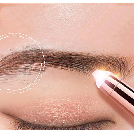 Eyebrow Epilator Maquiagem Profissional Completa Trymer Do Brwi Eye Brow Trimmer For Rasoir Visage Femme Make Up Eye Brow Shaper - Lootquake