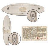 Tiki Bar Surfboard Wall Art by G. DeBrekht – Handcrafted Coastal Decor for Tiki Lounge & Beach House - 8490144HS