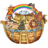 Noah's Ark Nativity Door Decor by G. DeBrekht - Nativity Holiday Decor - 8114050H