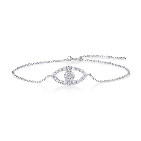 Wishing Elf Luxury Fashion Mosan Diamond S925 Silver Bracelet - Lootquake