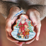 Time to Share Tree Glass Ornament by G. DeBrekht - Christmas Decor - 762-005