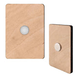 Juego de 6 imanes decorativos de madera con temática de temporada dulce y picante de Jamie Mills-Price - Decoración navideña - 8090053G-S6
