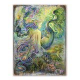 Mer Fairy Fantasy Wooden Wall Art by Josephine Wall - Fantasy Decor - 852149-JW