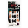 KISS Design 24 Glow In The Dark Fake Nails Halloween (Limited Edition)