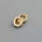 Circle-shaped Diamond Colorful Crystals Opal Zircon S925 Sterling Silver Earrings - Lootquake