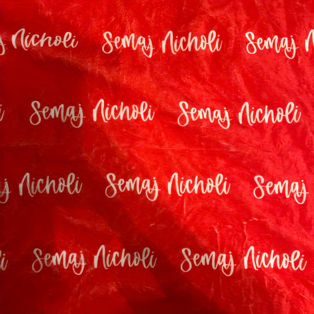 1pc Custom Blanket - Soft Flannel Sofa Blanket with Exclusive Personalized Gift for Son or Daughter, Blanket Name, Unique and Thoughtful Present for Loved Ones