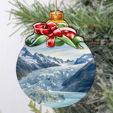 The Beauty That is Alaska Wooden Ornaments by G.Debrekht - Wildlife Holiday Decor - 870029