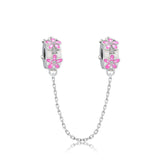 DIY Mouse Head Diamond Alloy Beads Bracelet