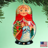 Adornos de madera Matreshka de la historia del Cascanueces de G. DeBrekht - Decoración navideña - 8115942