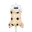Warm big polka dot four-leg cotton coat - Lootquake