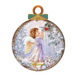 Little Christmas Joy Christmas Door Decor by D. Gelsinger - Christmas Santa Snowman Decor - 8121118H-1622
