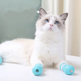 Adjustable Cat Foot Claw Cover Anti-Scratch Prickly Nail Glove Cat Boots For Cats Only, Anti-Scratch Cat Feet Claw Covers Adjustable Prickly Anti-Off Shoes Nail Glove - Lootquake