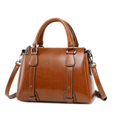 Fashionable Cowhide Leather Shoulder Handbags for Women - Lootquake
