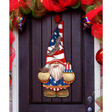 Decoración navideña americana de gnomos para puertas de G. DeBrekht - Decoración navideña americana - 8611015H
