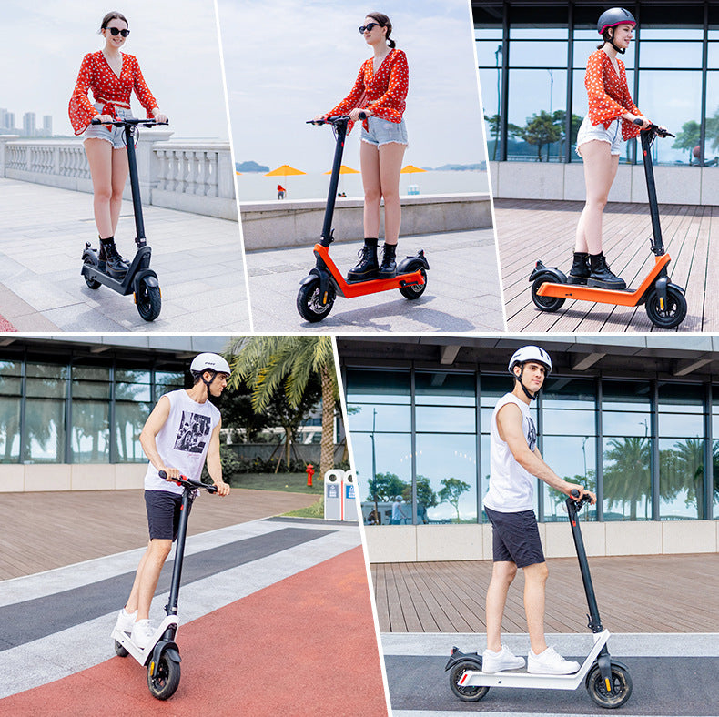 Patinete eléctrico X9 Endurance de alta potencia, plegable y de movilidad, de 10 pulgadas