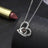 Women's S925 Sterling Silver Heart Shaped Moon Necklace - Lootquake