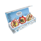 Doggy Mercury Glass Ornaments - Christmas Decor by Laura Seeley - 770144S3-LS