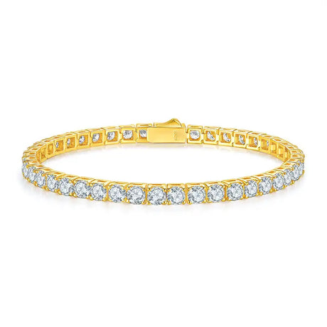 Unique Luxury Fashion Mosan Diamond S925 Silver Bracelet - Lootquake