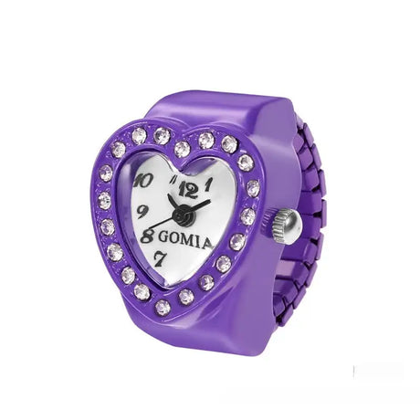 Women's Heart-shaped Ring Watch - Lootquake
