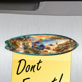 Ocean View Surfboards Decorative Wooden Magnets Set of 6 by G. Debrekht - Coastal Decor - 8090068G-S6