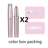 Eyebrow Epilator Maquiagem Profissional Completa Trymer Do Brwi Eye Brow Trimmer For Rasoir Visage Femme Make Up Eye Brow Shaper - Lootquake