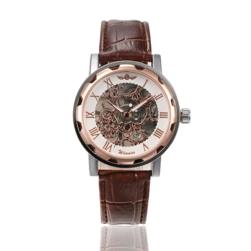 Retro Belt Manual Mechanical Watch - Lootquake