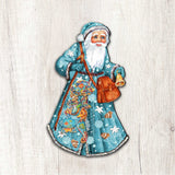 Fishermen Santa Coastal Door Decor by G. DeBrekht - Coastal Holiday Decor - 8124120-2H